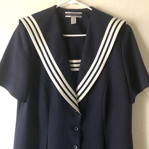 Amanda Smith Sailor dress, office to pin-up attire